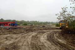 Rozbiórka mostu w Ostrowie (październik 2020)