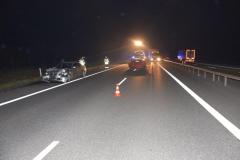 Groźny wypadek na autostradzie