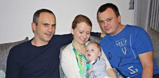 Aneta Tomasz Skrzypkowie z Adasiem