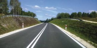 Nowa droga z Brzeska do Mokrzysk