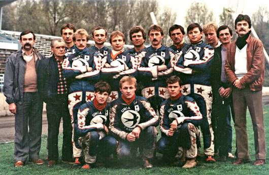 Unia Tarnów‑beniaminek I ligi 1986 UniaTarnow beniaminek