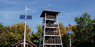 Wieza widokowa w Jodlowce Tuchowskiej