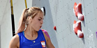 Wspinaczka mistrzostwa Anna Brozek