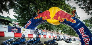 Zawodnicy Red Bull Kart Fight