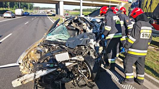 fot. Piotr Słowiak brzesko tragiczny wypadek