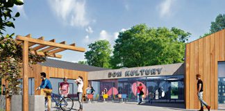 dom kultury na osiedlu Westerplatte