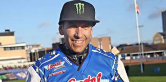 Obecny mistrz świata Greg Hancock