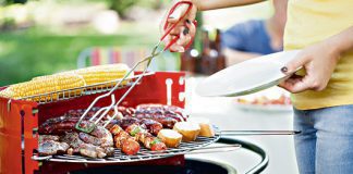 grillowanie na balkonie