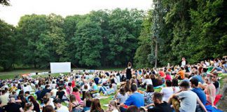 kino plenerowe w parku samguszkow