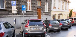 parking dla inwalidy