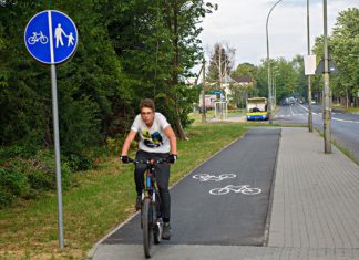 Będzie bezpieczniej na rowerowych szlakach sciezki oznaczenia