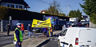 Wierzchoslawice blokada rond