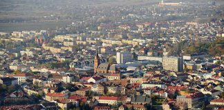 Tarnów z lotu ptaka