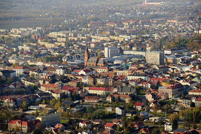 Tarnów z lotu ptaka