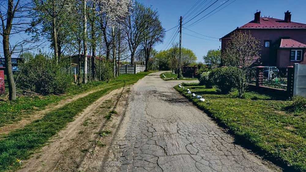 droga-w-Rudce droga w Rudce