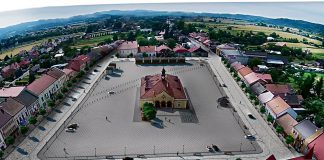 Wizualizacja rynku w Zakliczynie