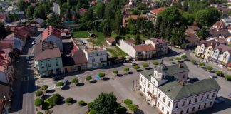 Tuchów z lotu ptaka