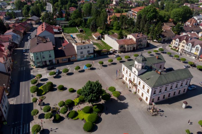 Tuchów z lotu ptaka