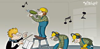 uciążliwy remont u sąsiada