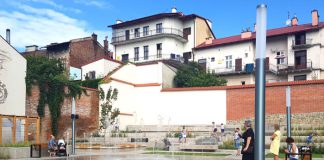 Fontanny na skwerze księdza kapitana Piotra Gajdy