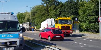 Nowodąbrowska wypadek