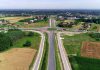 Obwodnica Dąbrowy Tarnowskiej z lotu ptaka