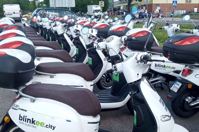 Skutery na "Kapłanówce"