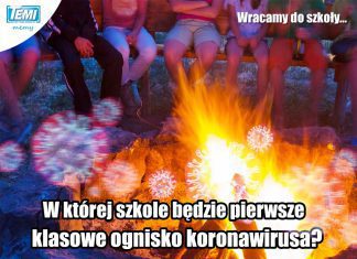 Koronawirus mem klasowe ognisko