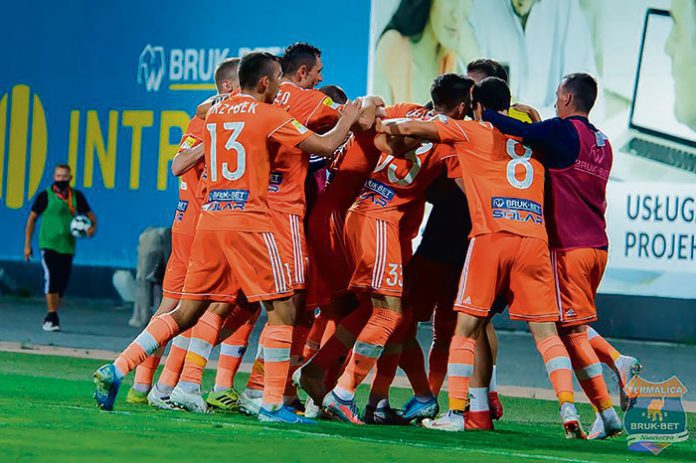 pilka_Termalica-Zagłębie Piłkanożna Bruk BetTermalica ZagłębieSosnowiec