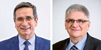 Roman Ciepiela, prezydent Tarnowa i Krzysztof Rodak, prezes tarnowskiego MPEC