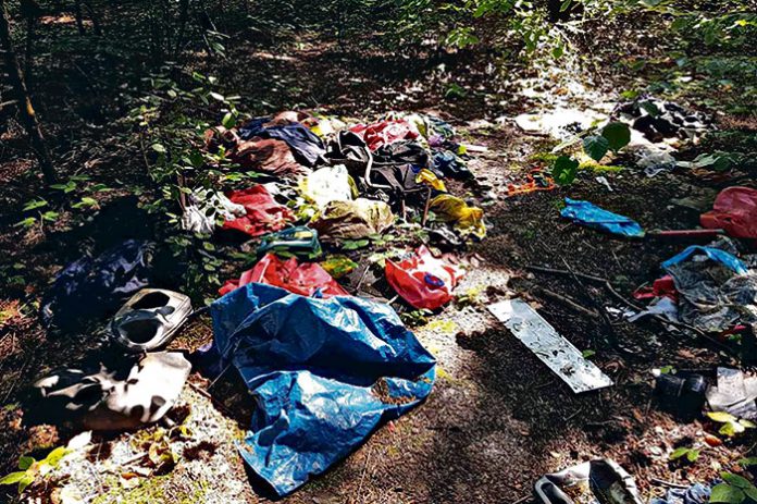 Śmieci na Górze Kokocz