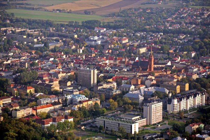 Tarnów z lotu ptaka