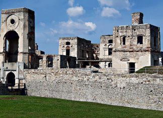 zamekKrzyżtopórwUjeździe województwoświętokrzyskie