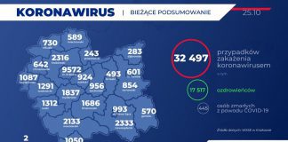 W Tarnowie odnotowano już 601 przypadków zakażenia koronawirusem