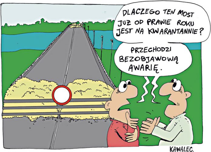 Bezobjawowa awaria mostu