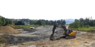 Obwodnica Tuchowa jesień