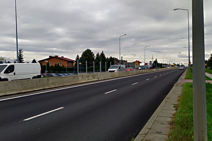 remont drogi w Zgłobicach