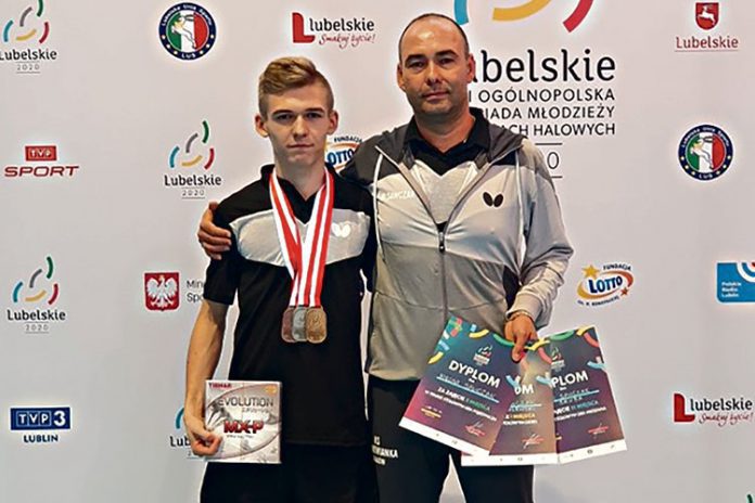 Ojciec i syn razem reprezentują jeden ze słowackich klubów tenisa stołowego