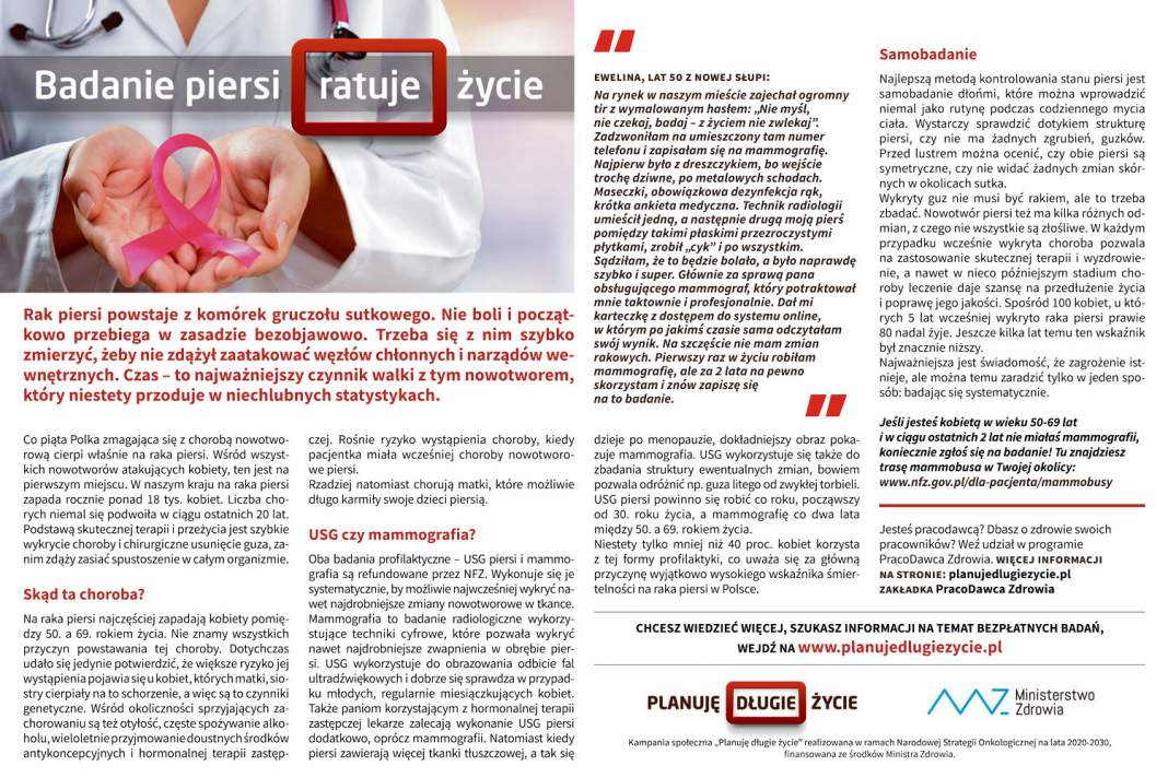 Jak uniknąć raka piersi?