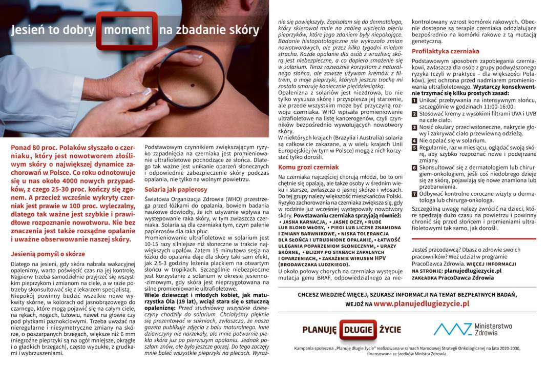 Badamy skórę po lecie