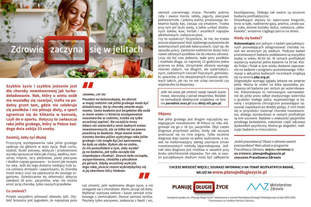 Jak uniknąć raka jelita grubego?