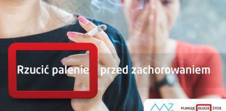 Rzucić palenie przed zachorowaniem