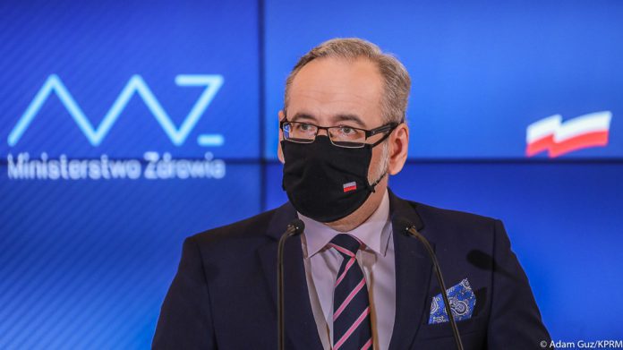Konferencja Ministerstwa Zdrowia. Adam Niedzielski ogłosił nowe obostrzenia