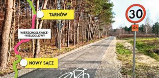 Nowa trasa w gminie Wierzchosławice ma ułatwić dojazd do VeloDunajec