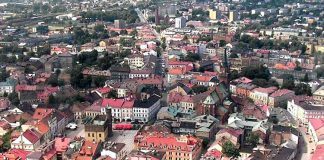 Tarnów z lotu ptaka