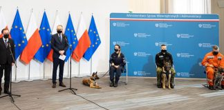 Policyjnypies emerutyradlapsa