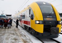 Pociąg z Tarnowa do Krakowa