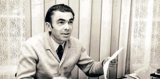 Eugeniusz Głomb w redakcji Tarnowskich Azotów