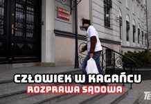 człowiek w kagańcu