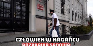 człowiek w kagańcu